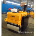 550Kg gasoline engine double drum hand asphalt roller (FYL-S600)